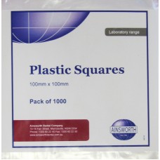 Ainsworth Plastic Separating Sheets 100 x 100mm - Pack of 1000